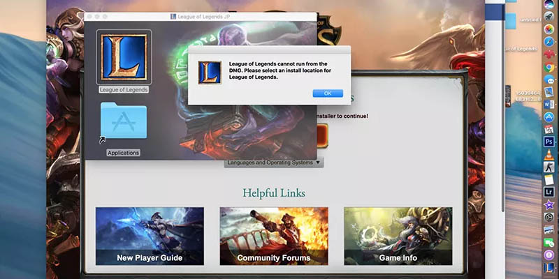 Cách chơi Liên minh huyền thoại trên Mac os bằng Boot Camp